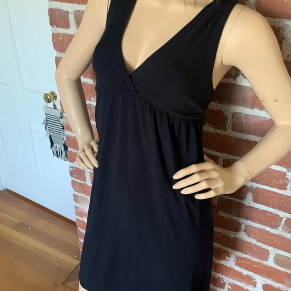 NWT Splendid cross back tank dress black M - Picture 3 of 7